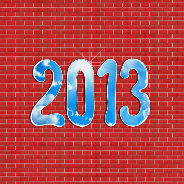 Happy new year 2013 — Stock Photo, Image