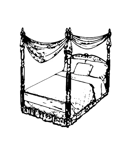 Sketch bed — Stock Photo, Image