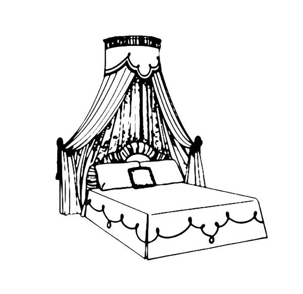 Sketch bed — Stock Photo, Image