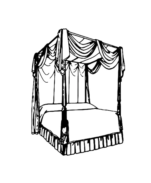 Sketch bed — Stock Photo, Image