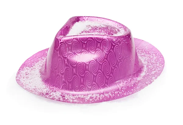 Sombrero de fiesta con nieve —  Fotos de Stock
