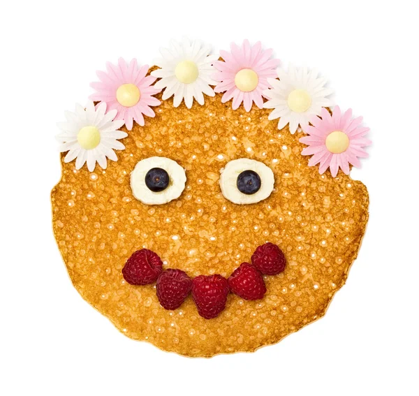 Face pancake — Stock Photo, Image