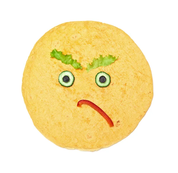 Face pancake — Stock Photo, Image