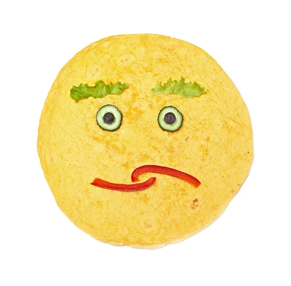 Face pancake — Stock Photo, Image