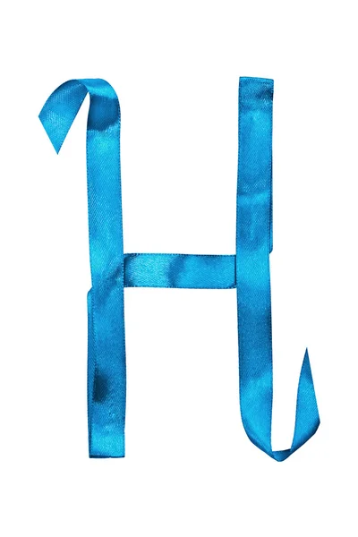 Алфавит буква H — стоковое фото