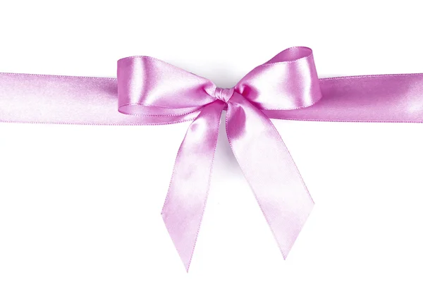 Pink bow — Stock Photo, Image