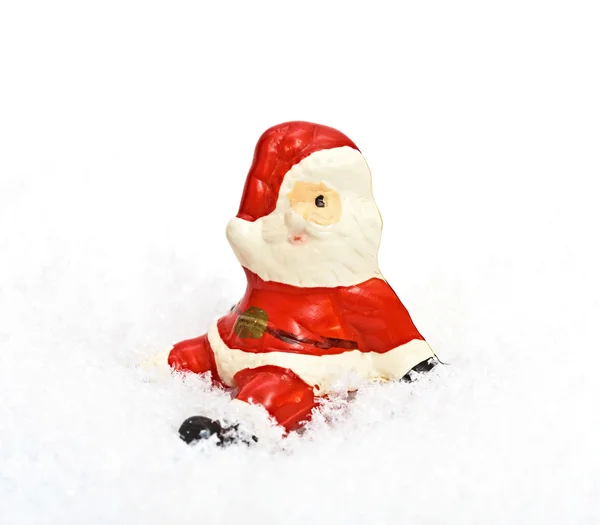 Świąteczne dekoracje santa claus — Zdjęcie stockowe