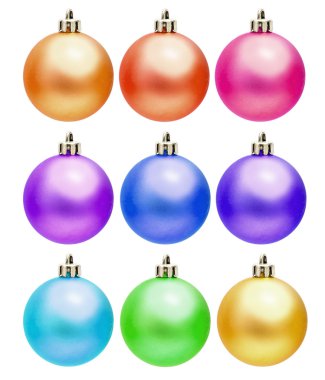 Renkli Noel top topluluğu