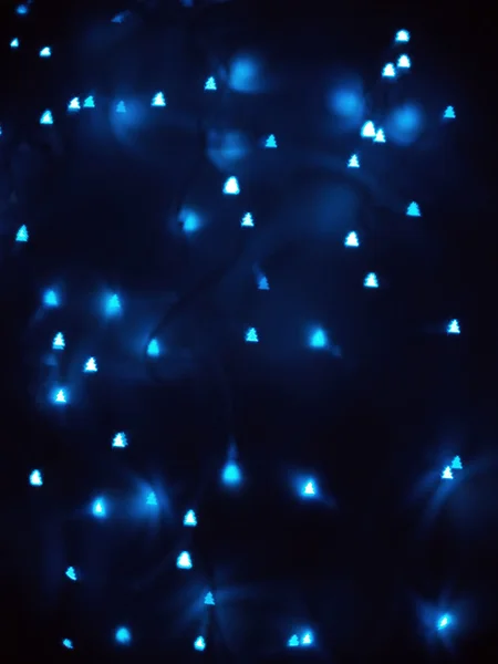 Abstract blue christmas background — Stock Photo, Image