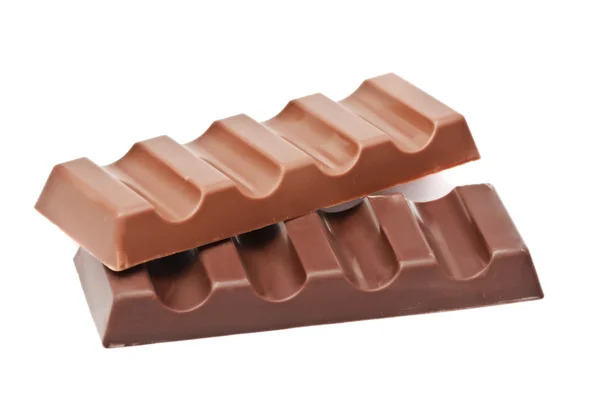 Prato de chocolate — Fotografia de Stock