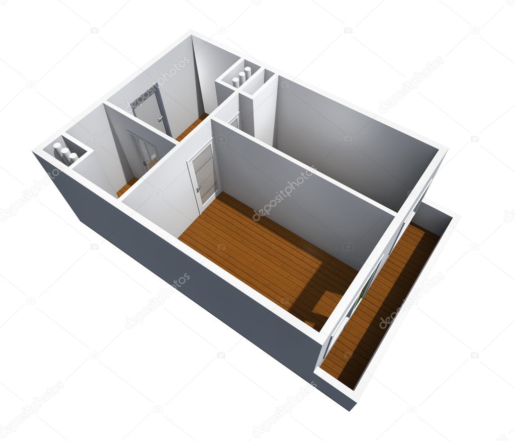 One-room apartment