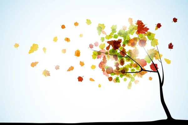 Autumn background — Stock Vector