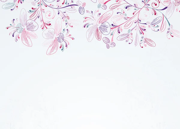 Floral background — Stock Vector