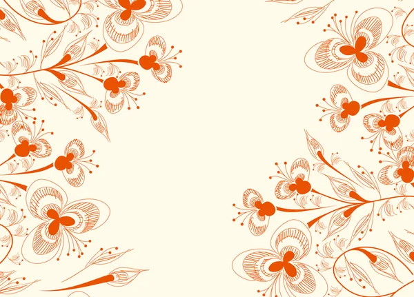 Fundo floral — Vetor de Stock