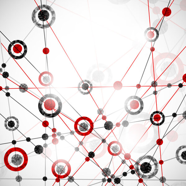 molecular structure, abstract background