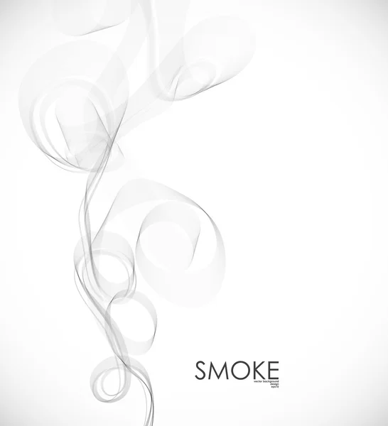Rök bakgrund — Stock vektor