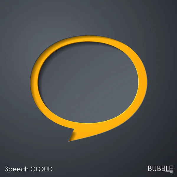 Speech bubble — Stock Vector