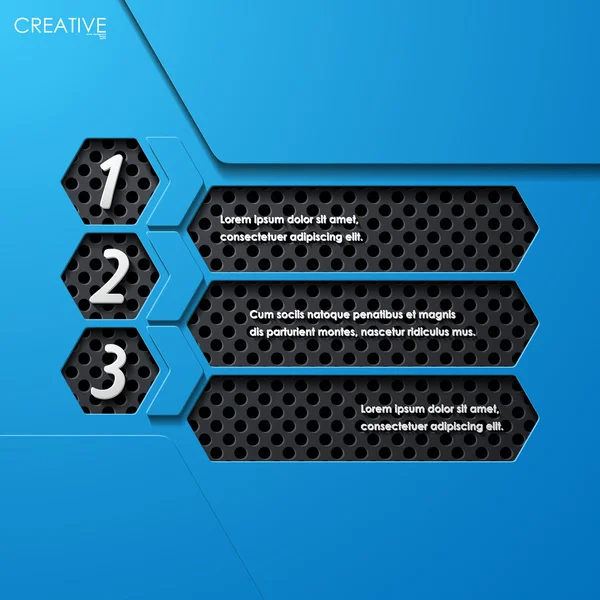 Moderne Infografik — Stockvektor