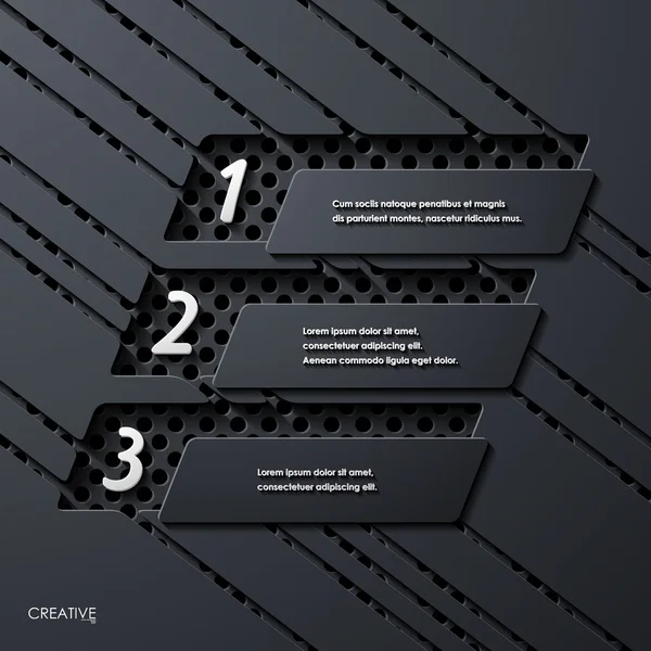 Infográfico moderno — Vetor de Stock