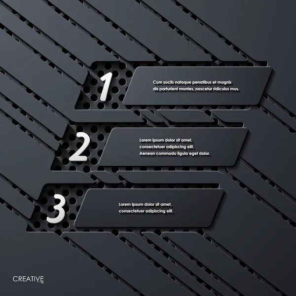 Infográfico moderno — Vetor de Stock