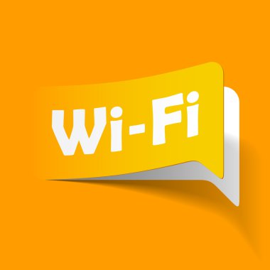 serbest bölge wi-fi, sticker