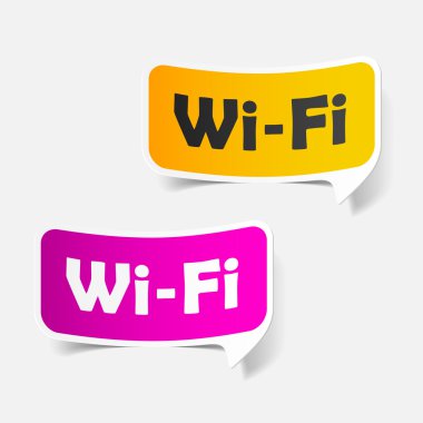serbest bölge wi-fi, sticker