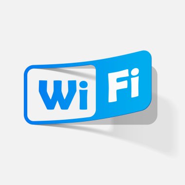 serbest bölge wi-fi, sticker