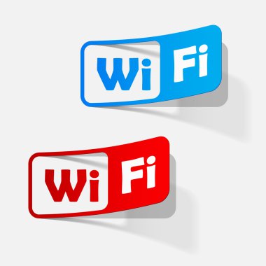serbest bölge wi-fi, sticker