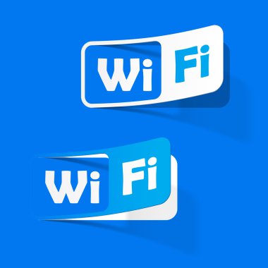 serbest bölge wi-fi, sticker