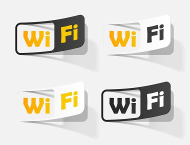 serbest bölge wi-fi, sticker