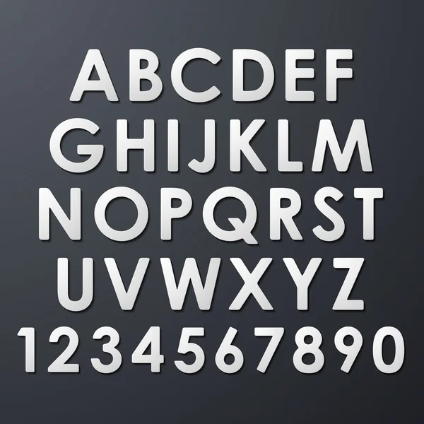 Ensemble alphabet — Image vectorielle