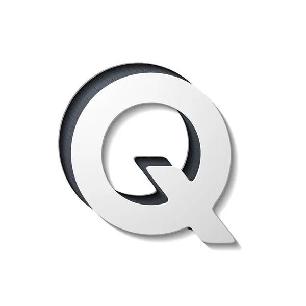 字母 q — 图库矢量图片