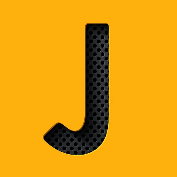 Letter J — Stock Vector