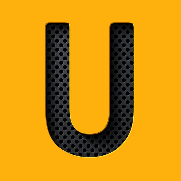 Lettre U — Image vectorielle