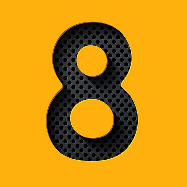 Number 8 — Stock Vector