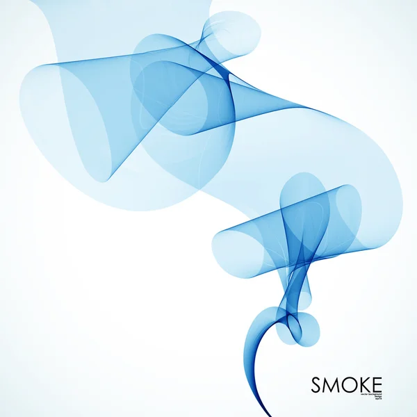 Abstract Smoke — Stock Vector