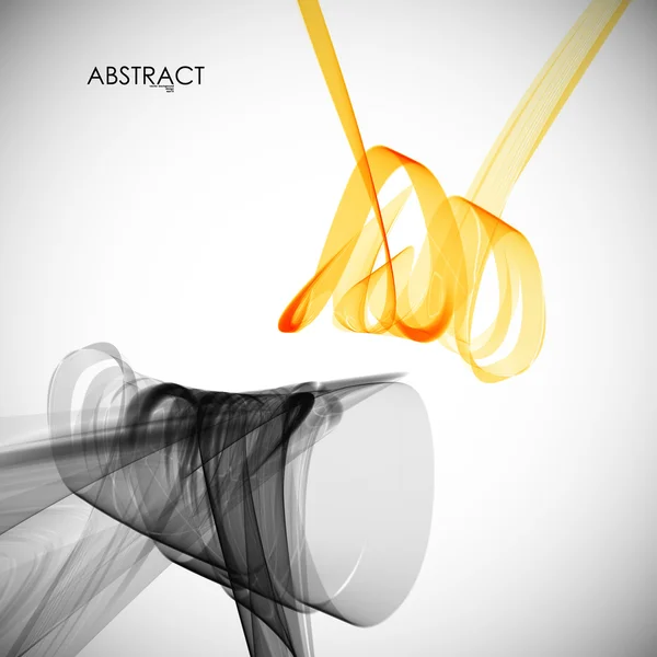Fumée abstraite — Image vectorielle
