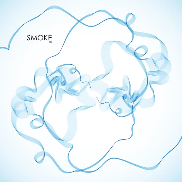 Humo abstracto — Vector de stock