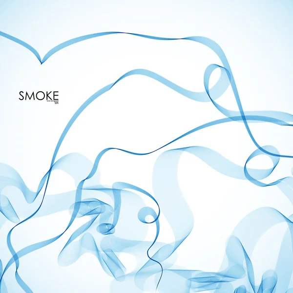 Abstract Smoke — Stock Vector