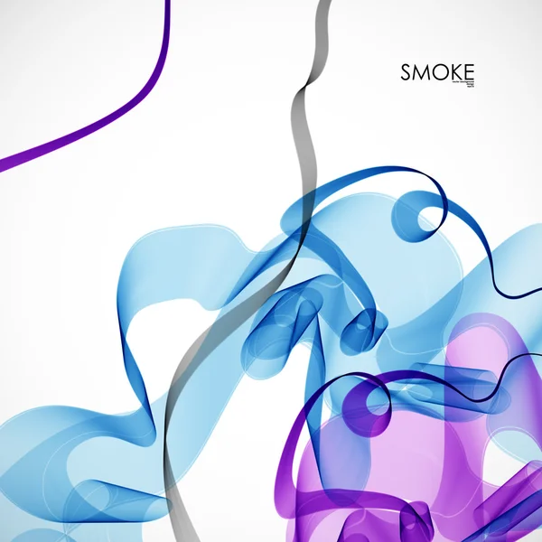 Abstrakter Rauch — Stockvektor