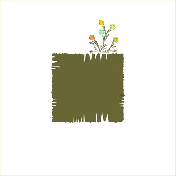 Bloemen achtergrond — Stockvector