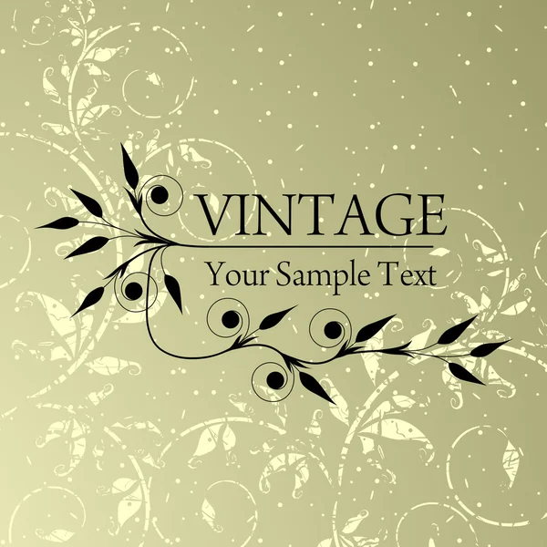 Vintage background — Stock Vector