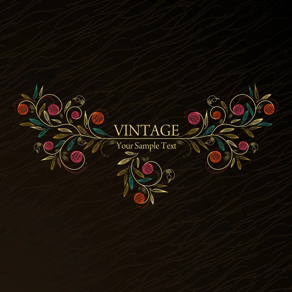 Fundo vintage — Vetor de Stock