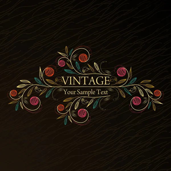 Fundo vintage — Vetor de Stock