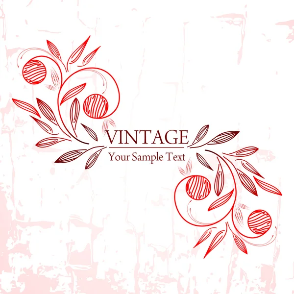 Fundo vintage — Vetor de Stock