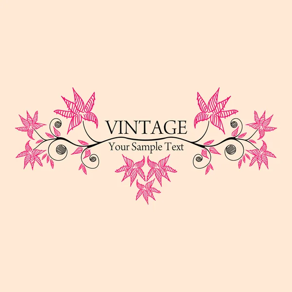 Fundo vintage — Vetor de Stock