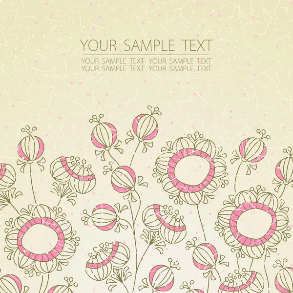 Floral background Vector Graphics