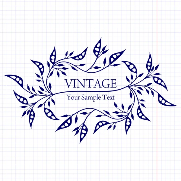 Fundo vintage — Vetor de Stock