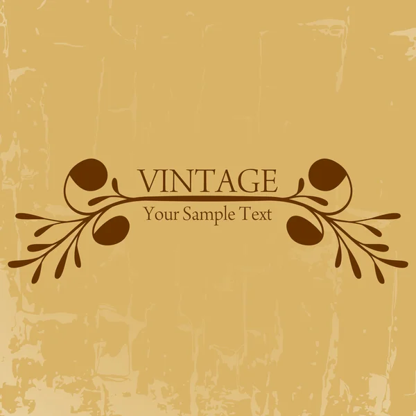 Vintage background — Stock Vector