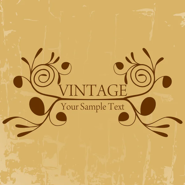 Vintage background — Stock Vector